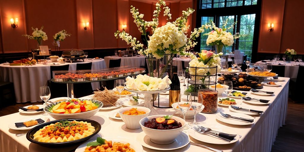 Elegante catering voor een bedrijfsfeest in Dordrecht.