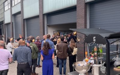 Borrel op kantoor